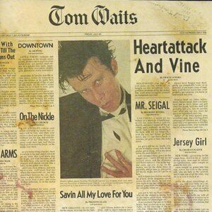 tom waits heartsttack and vine 1989 remastered cd - blues indie jersey girl